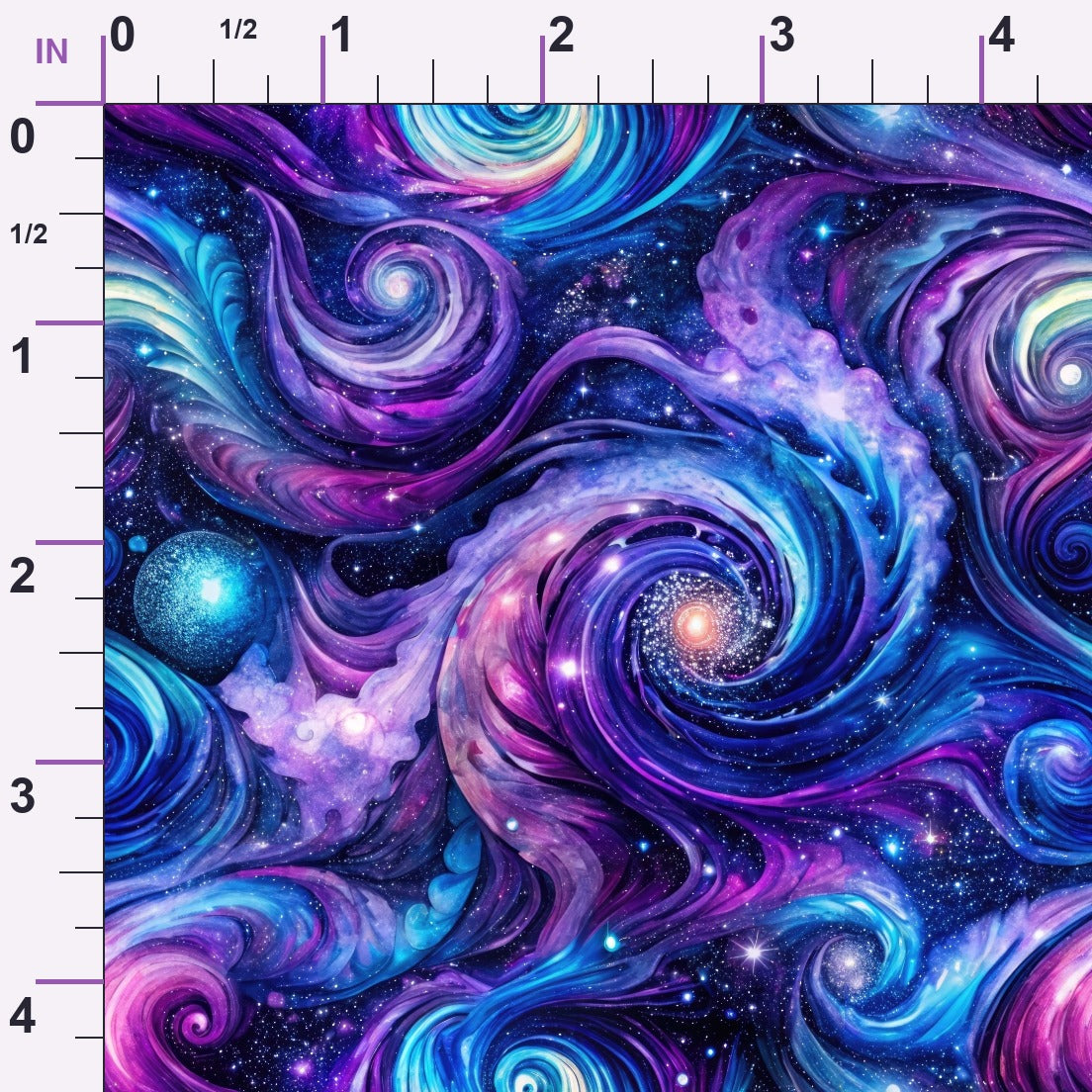 Nebula Dreams Pattern 3 Minky Fabric