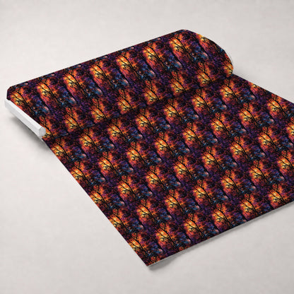 Nebula Forest Pattern 12 Minky Fabric
