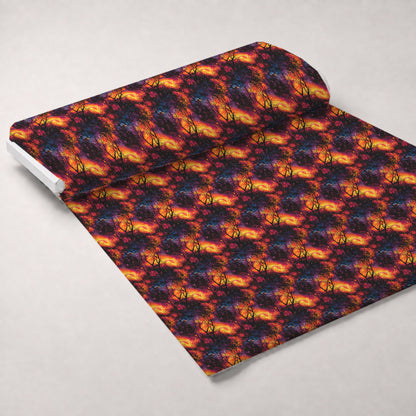 Nebula Forest Pattern 13 Minky Fabric
