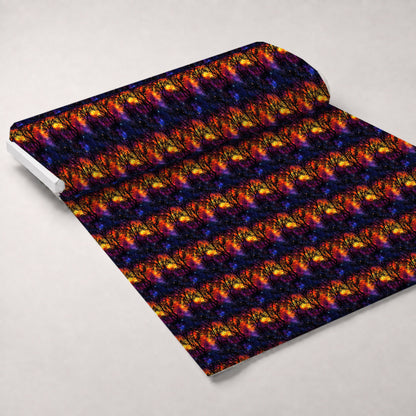 Nebula Forest Pattern 15 Minky Fabric