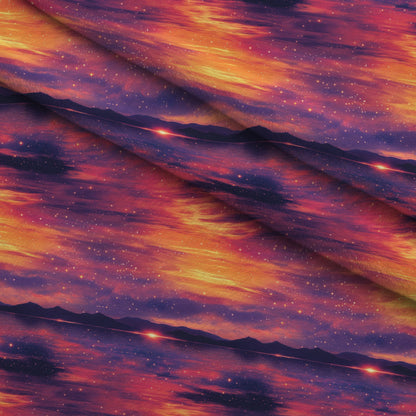 Nebula Forest Pattern 23 Minky Fabric