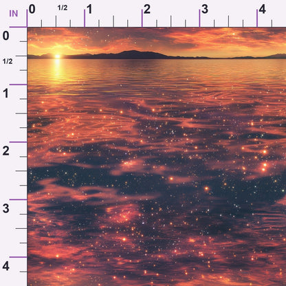 Nebula Forest Pattern 25 Minky Fabric