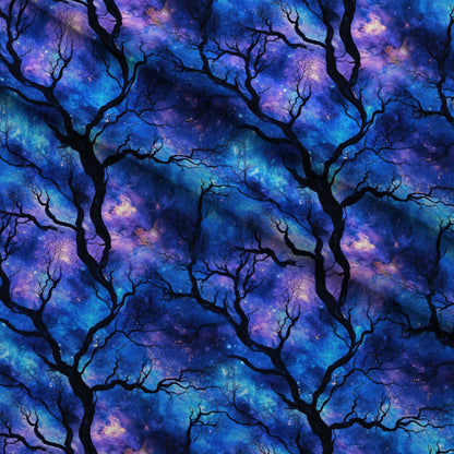 Nebula Forest Pattern 3 Minky Fabric