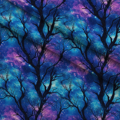 Nebula Forest Pattern 31 Minky Fabric