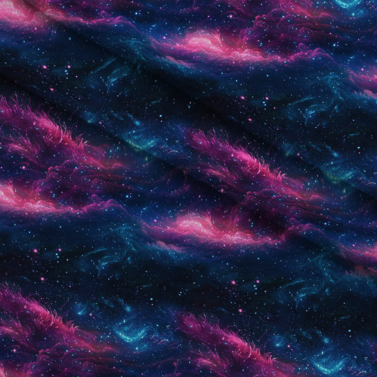 Nebula Forest Pattern 5 Minky Fabric