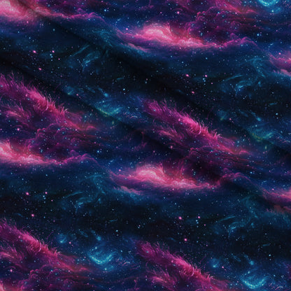 Nebula Forest Pattern 5 Minky Fabric