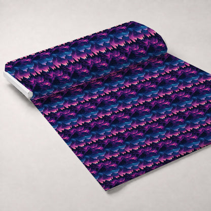 Nebula Forest Pattern 8 Minky Fabric