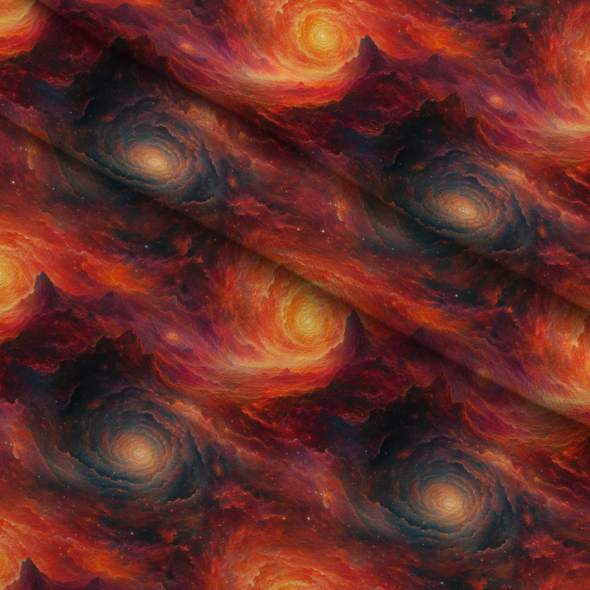 Nebula Horizon Pattern 10 Minky Fabric