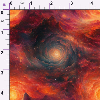 Nebula Horizon Pattern 10 Minky Fabric