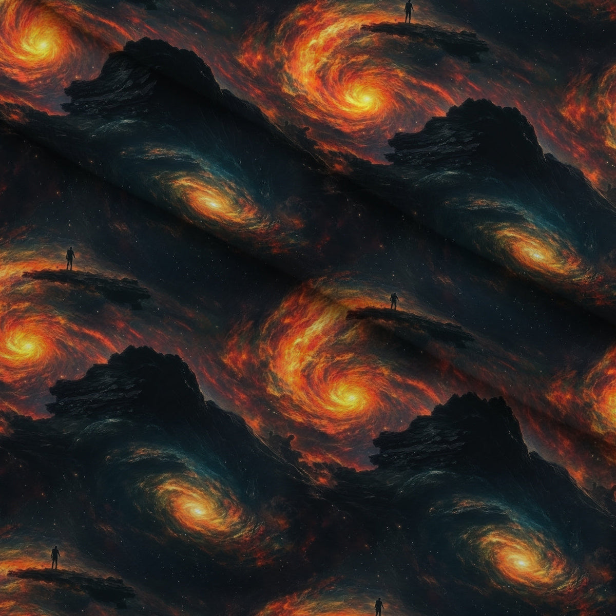 Nebula Horizon Pattern 11 Minky Fabric