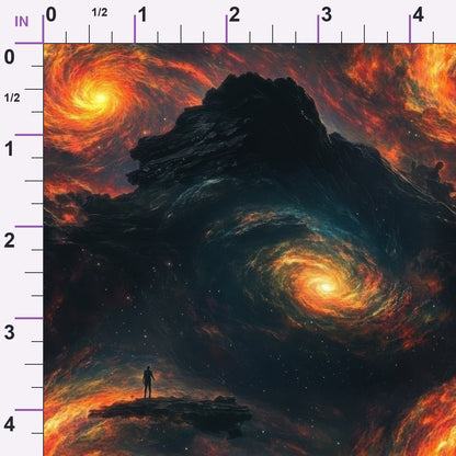 Nebula Horizon Pattern 11 Minky Fabric