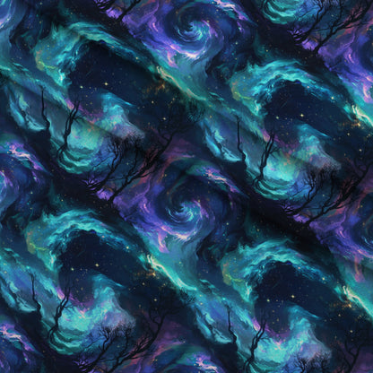 Nebula Horizon Pattern 13 Minky Fabric
