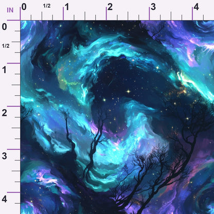 Nebula Horizon Pattern 13 Minky Fabric