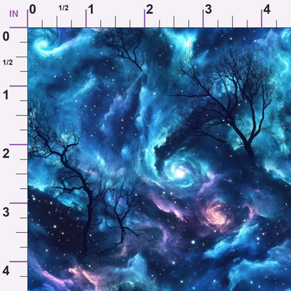 Nebula Horizon Pattern 14 Minky Fabric