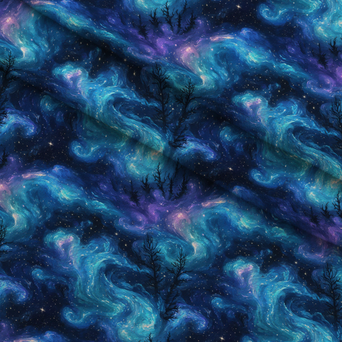 Nebula Horizon Pattern 15 Minky Fabric