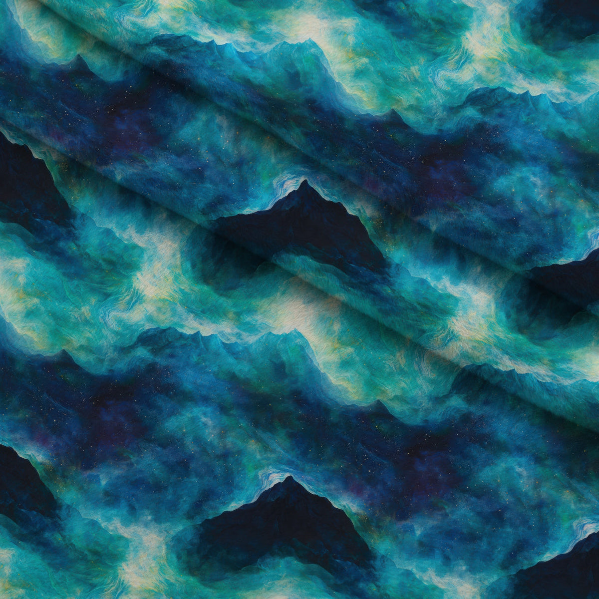 Nebula Horizon Pattern 19 Minky Fabric