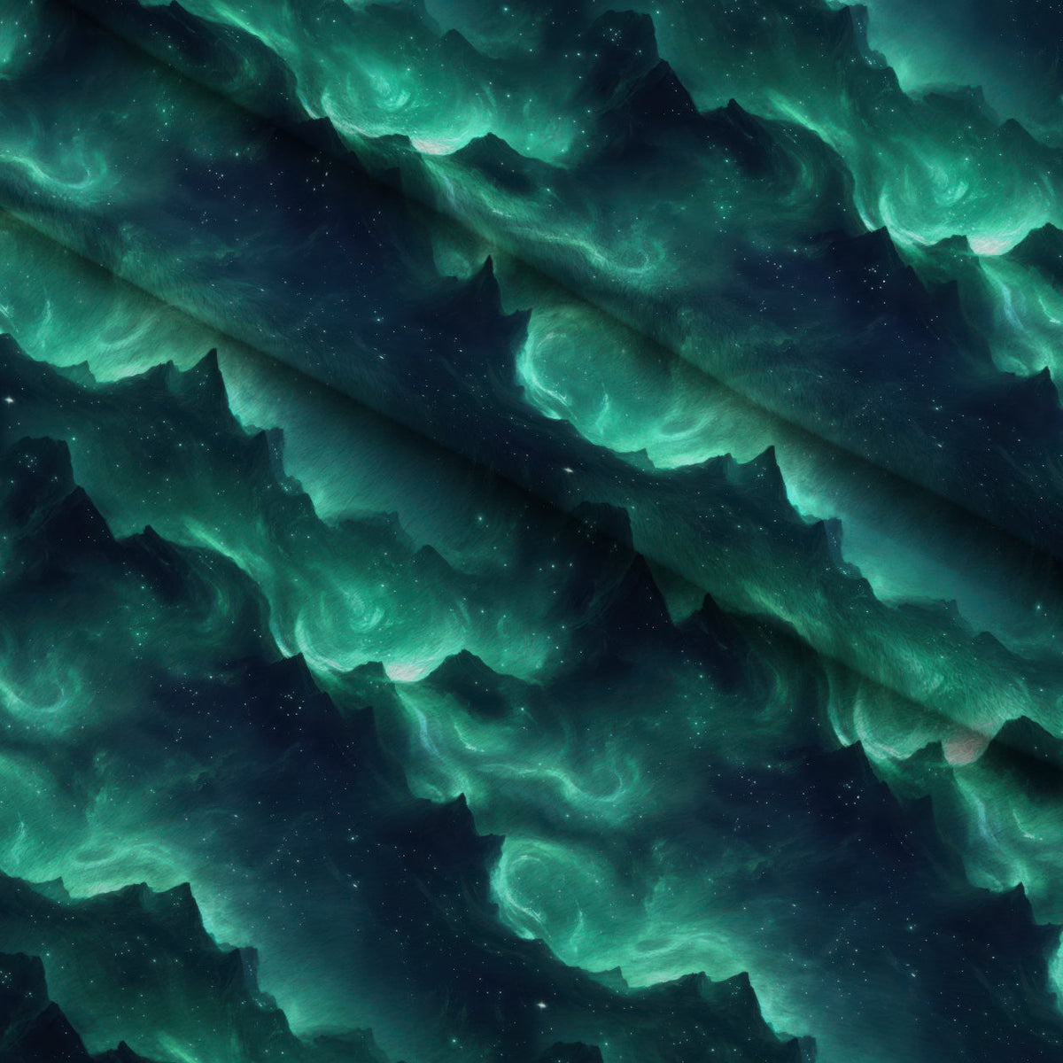 Nebula Horizon Pattern 20 Minky Fabric