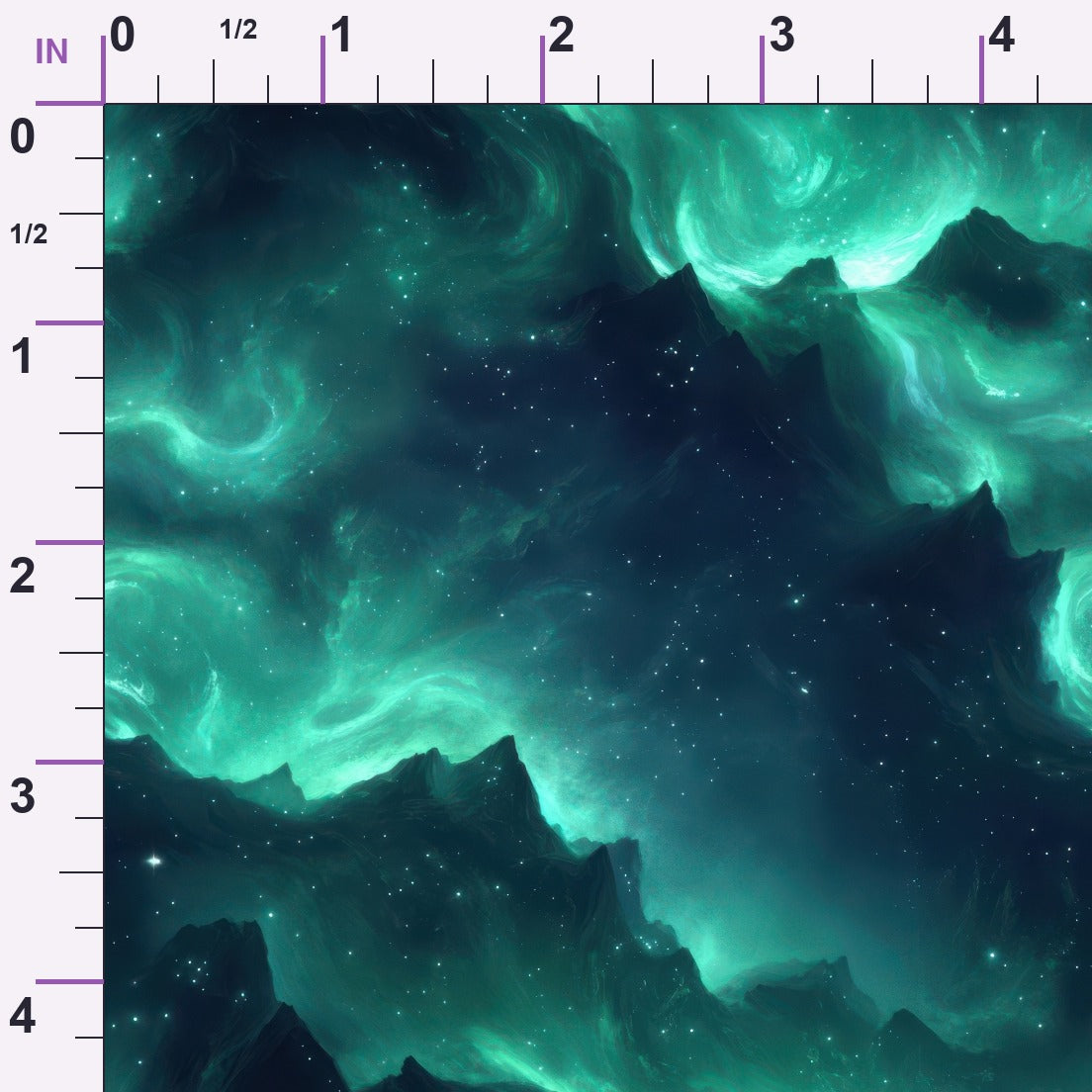Nebula Horizon Pattern 20 Minky Fabric