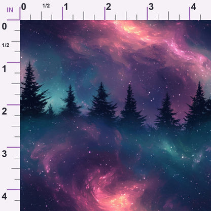 Nebula Horizon Pattern 28 Minky Fabric