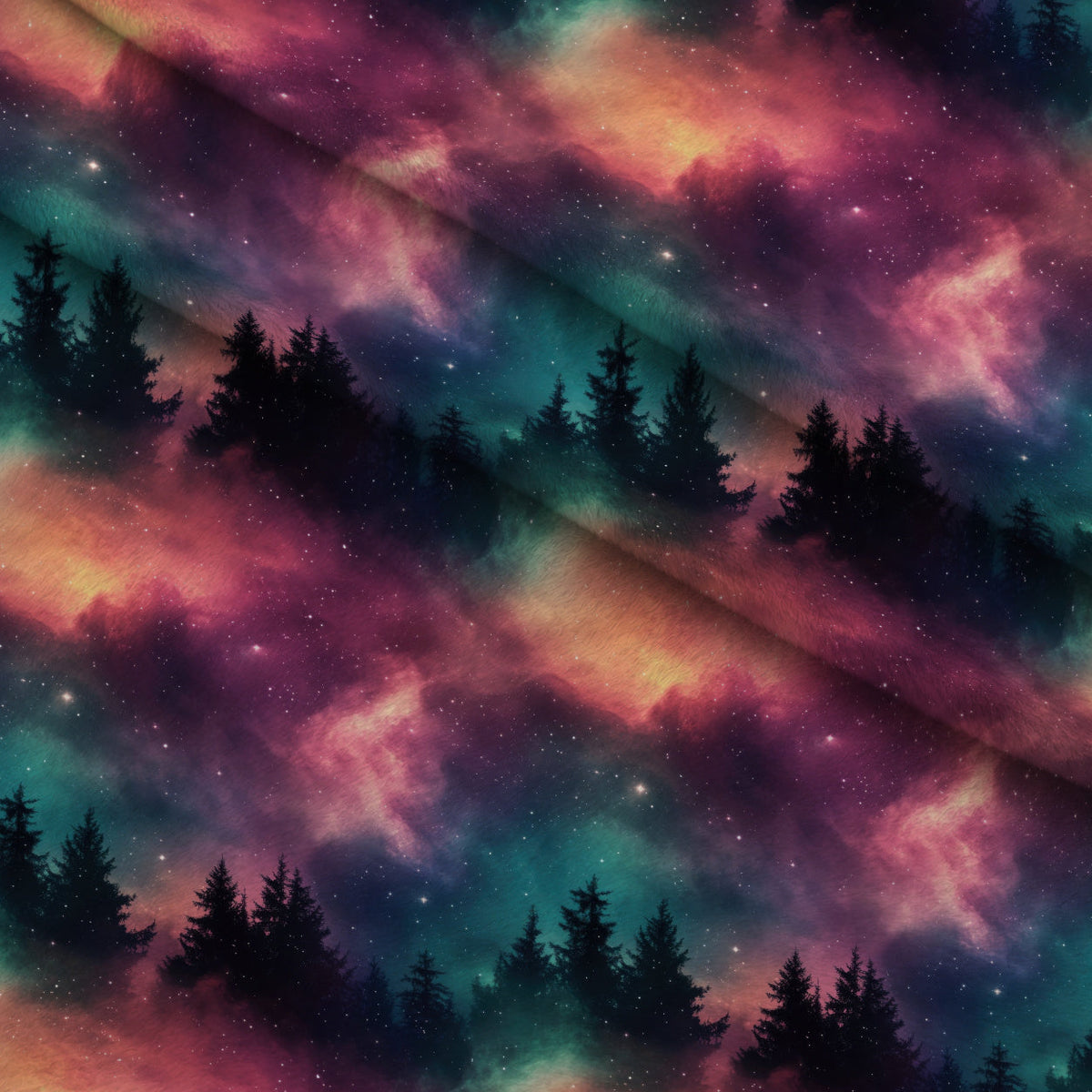 Nebula Horizon Pattern 29 Minky Fabric