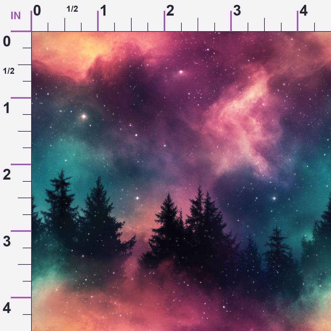 Nebula Horizon Pattern 29 Minky Fabric