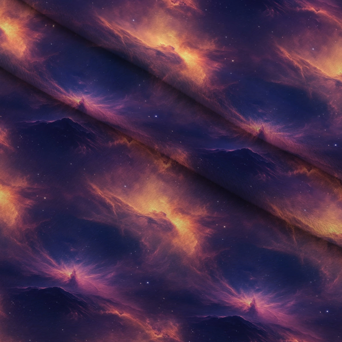 Nebula Horizon Pattern 31 Minky Fabric