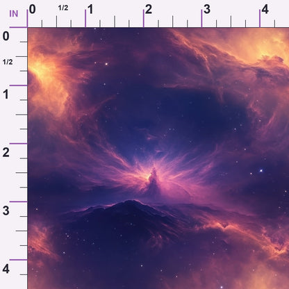 Nebula Horizon Pattern 31 Minky Fabric