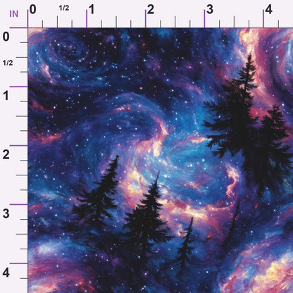 Nebula Horizon Pattern 6 Minky Fabric