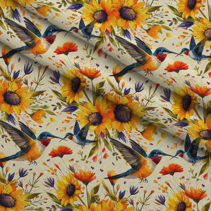 Nectar Garden Pattern 1 Minky Fabric