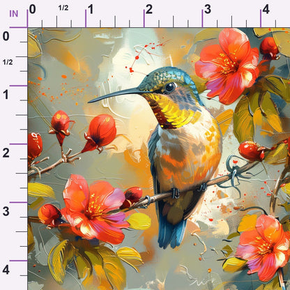 Nectar Garden Pattern 10 Minky Fabric