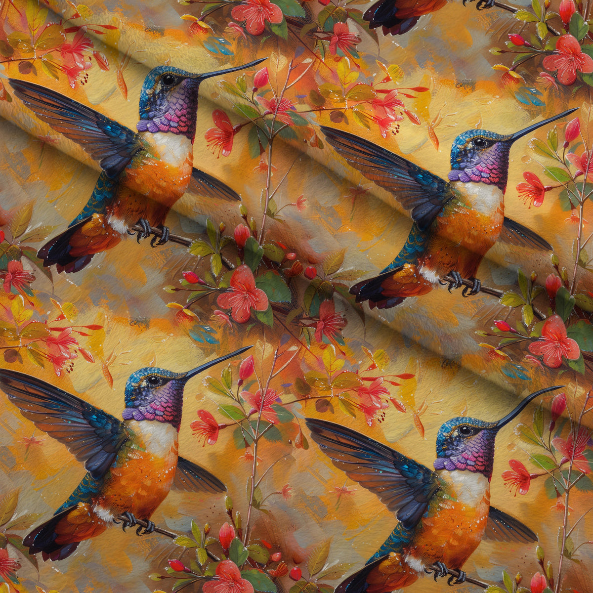 Nectar Garden Pattern 11 Minky Fabric