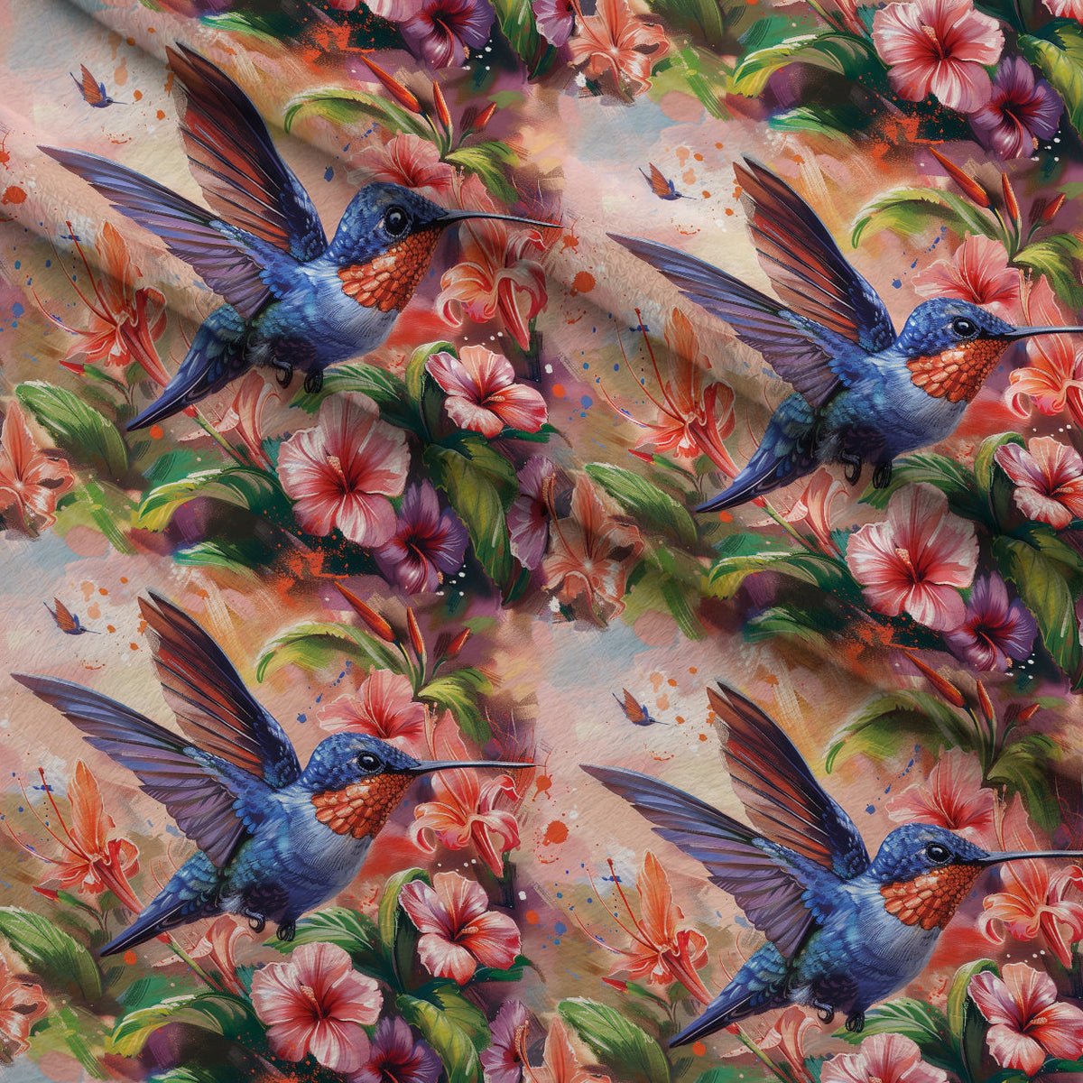Nectar Garden Pattern 13 Minky Fabric