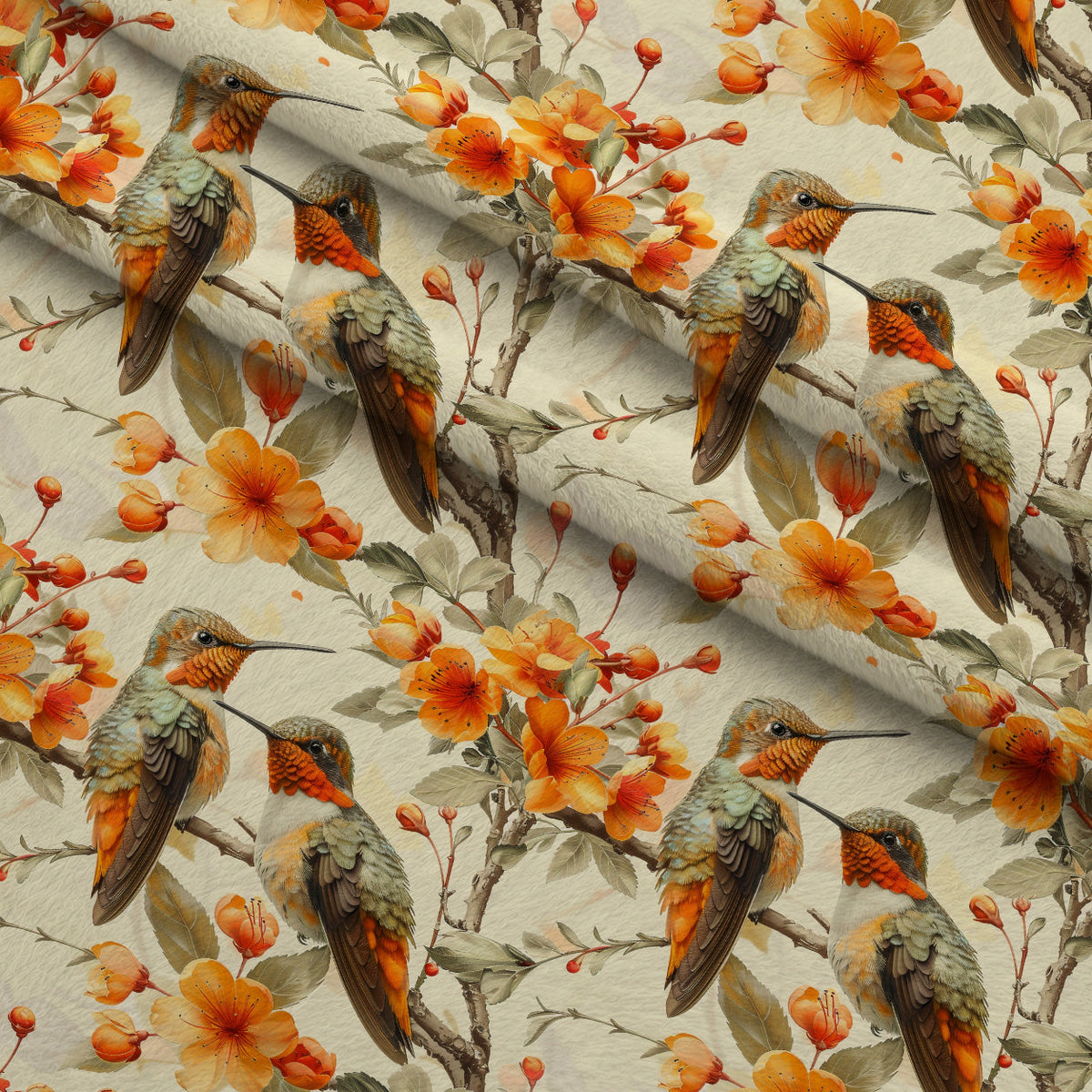 Nectar Garden Pattern 15 Minky Fabric