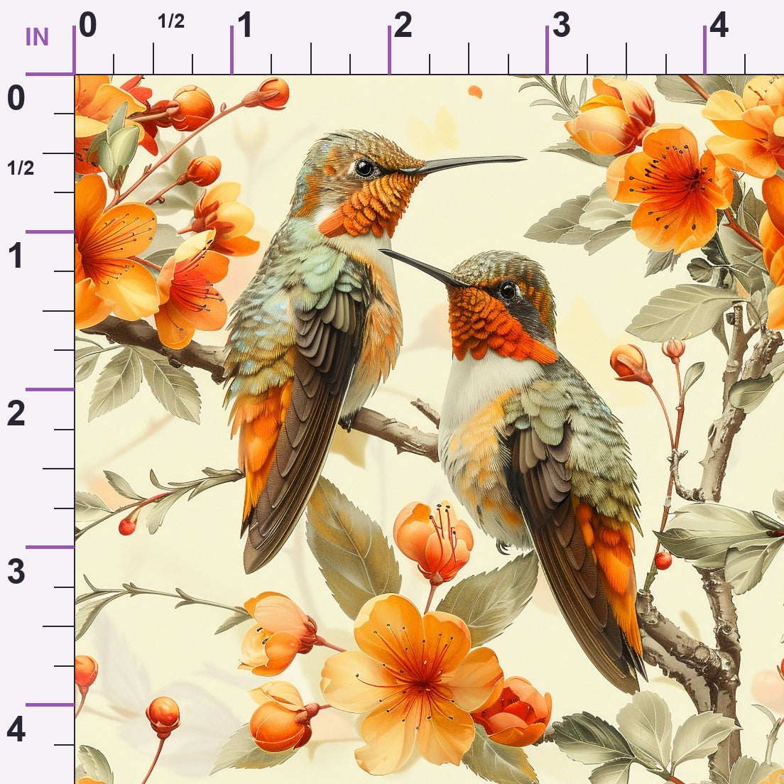 Nectar Garden Pattern 15 Minky Fabric
