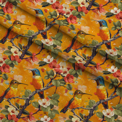 Nectar Garden Pattern 2 Minky Fabric