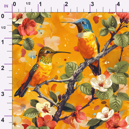 Nectar Garden Pattern 2 Minky Fabric