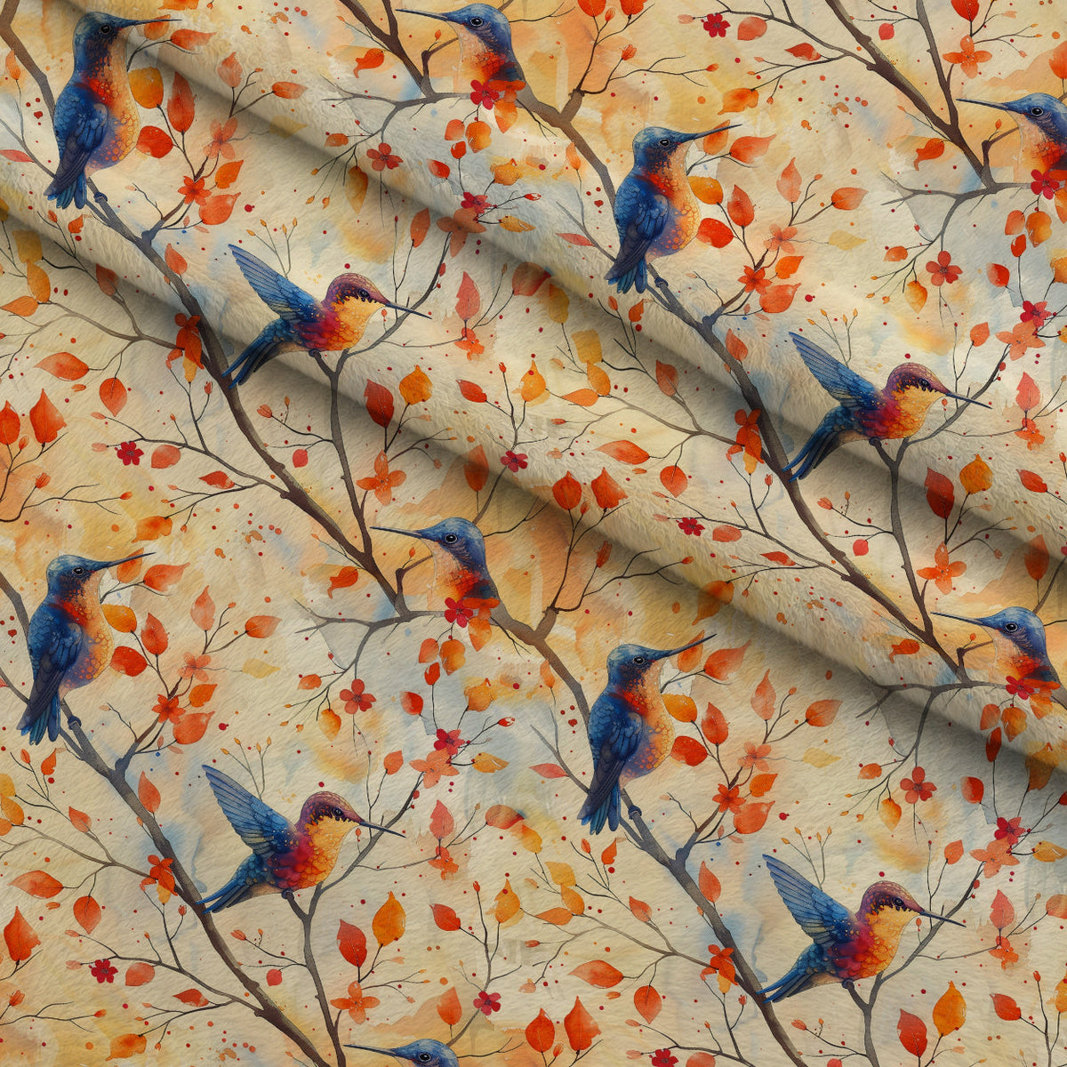 Nectar Garden Pattern 3 Minky Fabric