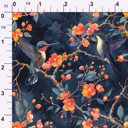 Nectar Garden Pattern 5 Minky Fabric