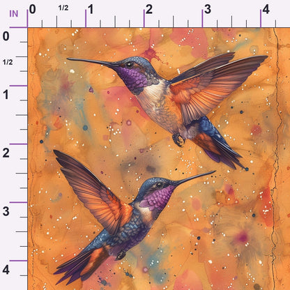 Nectar Garden Pattern 6 Minky Fabric