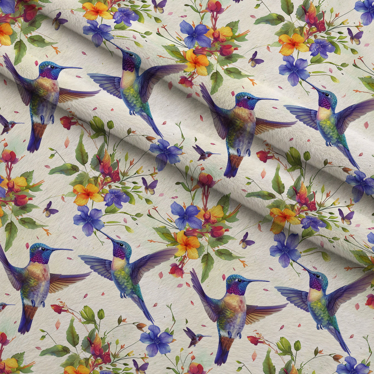 Nectar Garden Pattern 7 Minky Fabric
