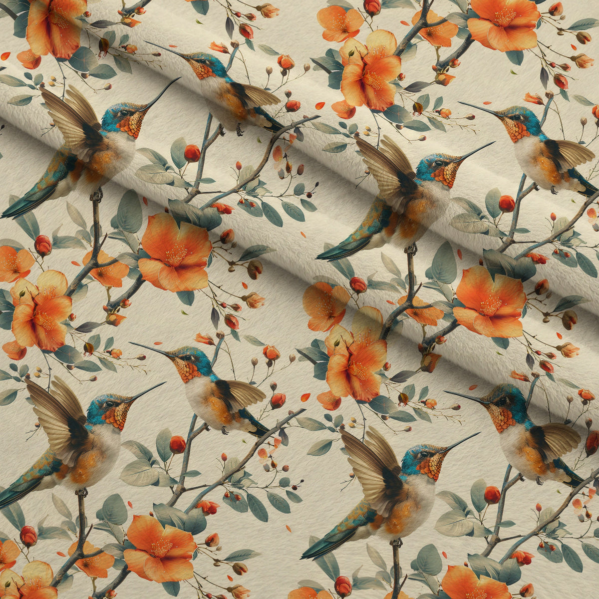 Nectar Garden Pattern 8 Minky Fabric