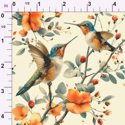 Nectar Garden Pattern 8 Minky Fabric