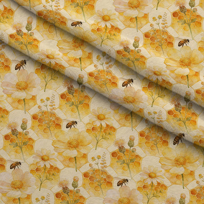 Nectar Meadow Pattern 1 Minky Fabric