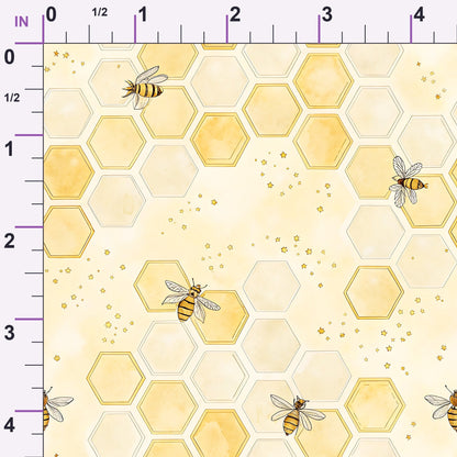 Nectar Meadow Pattern 10 Minky Fabric