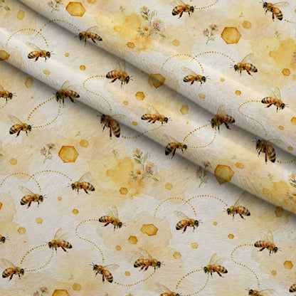 Nectar Meadow Pattern 12 Minky Fabric