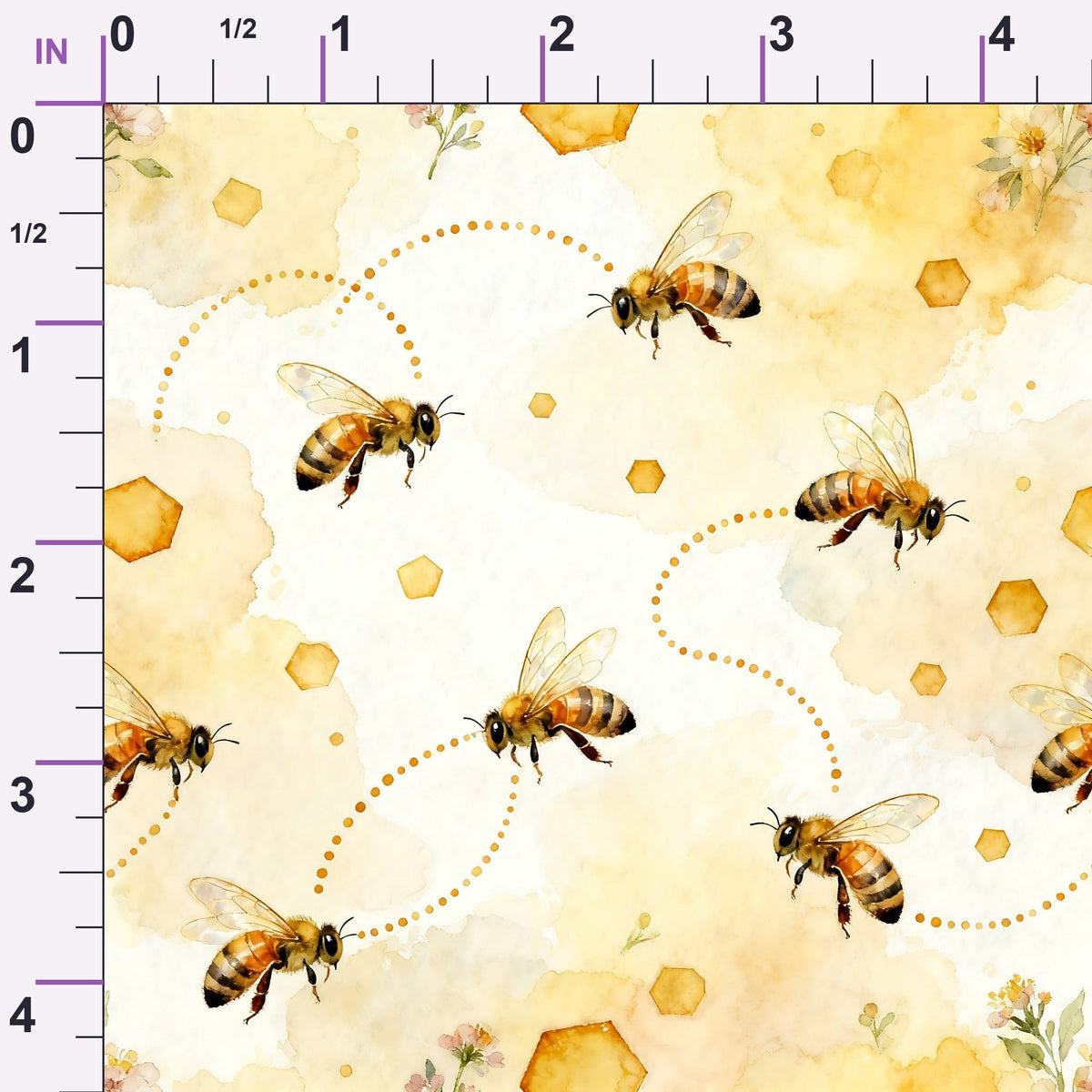 Nectar Meadow Pattern 12 Minky Fabric