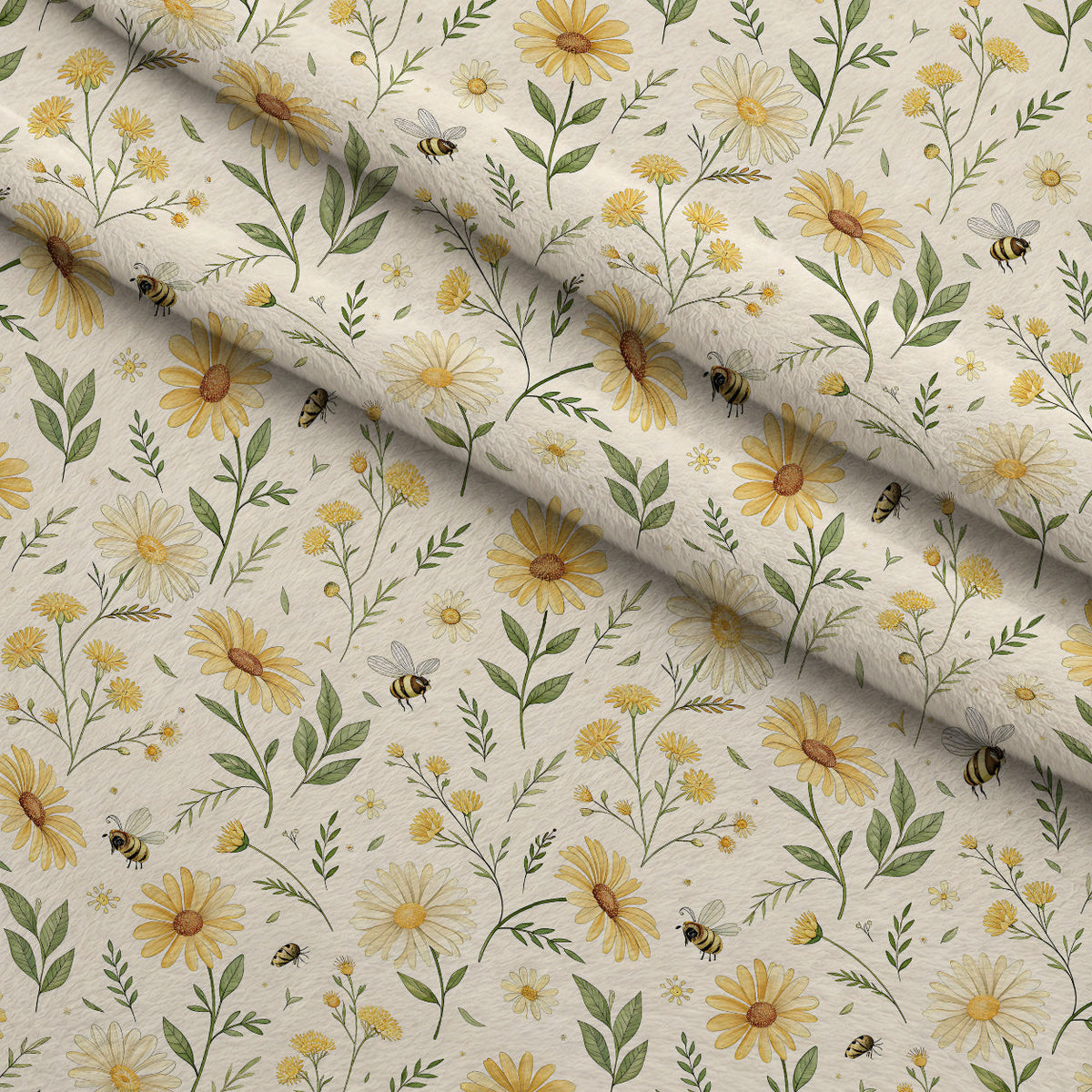 Nectar Meadow Pattern 17 Minky Fabric