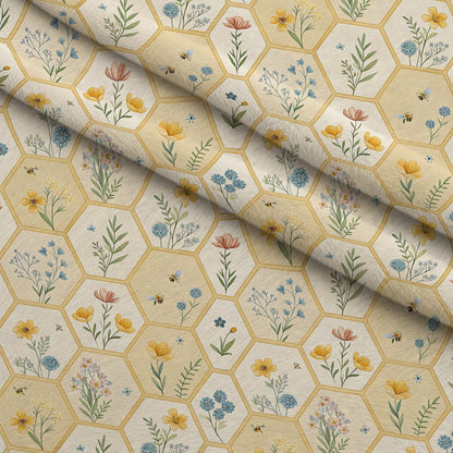 Nectar Meadow Pattern 18 Minky Fabric