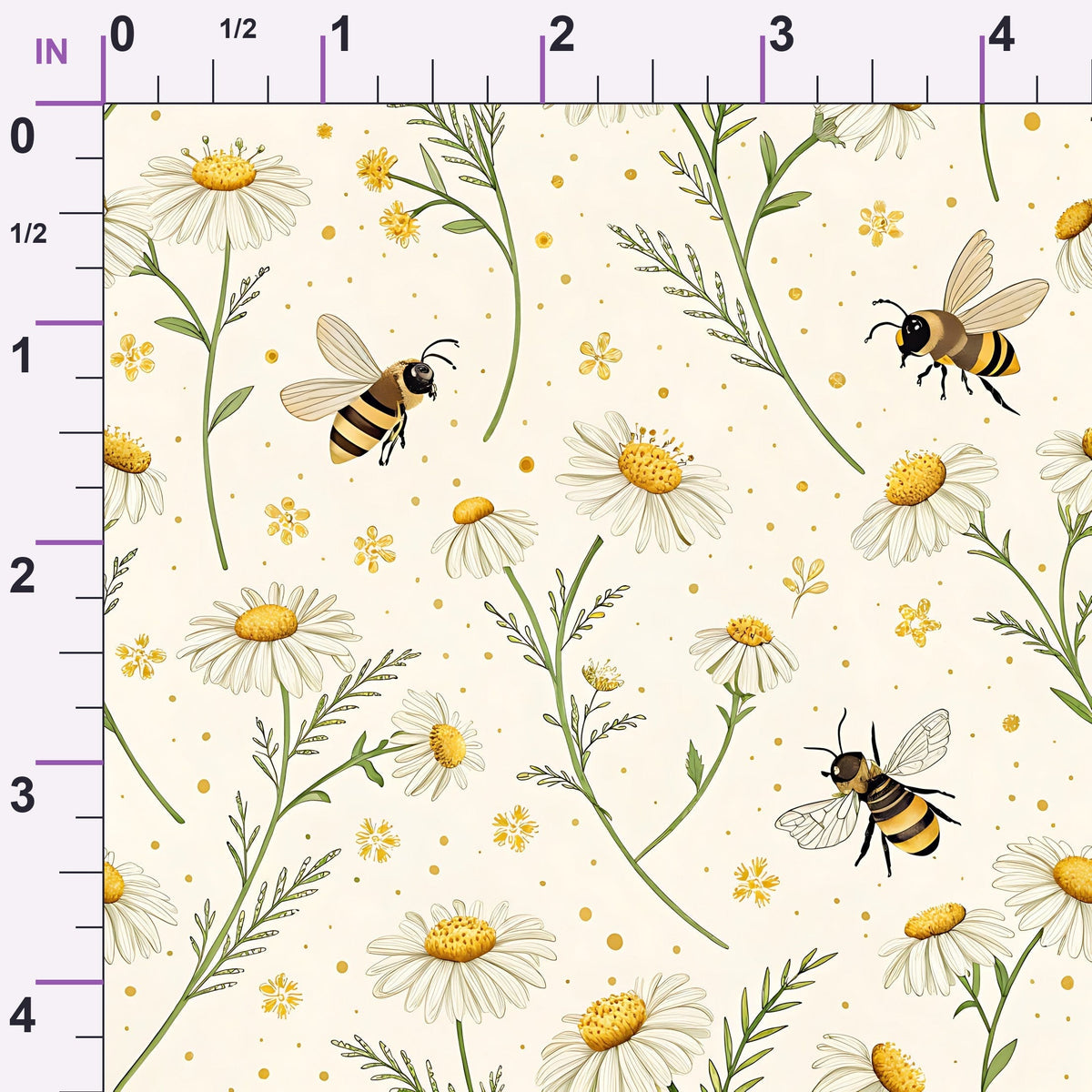 Nectar Meadow Pattern 22 Minky Fabric
