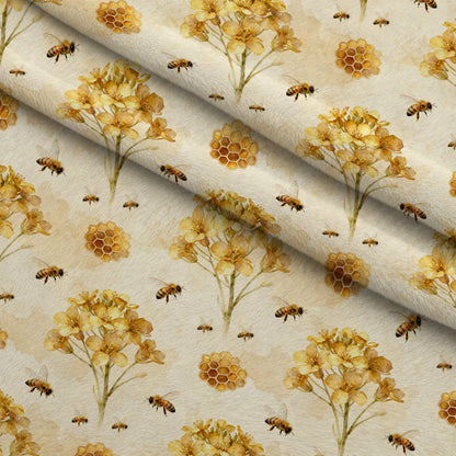 Nectar Meadow Pattern 3 Minky Fabric